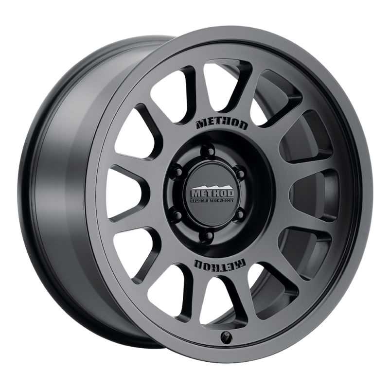 Method MR703 Bead Grip 18x9.0 -12mm 6X5.5 106.25mm CB - Matte Black - MR70389060512N Photo - Primary