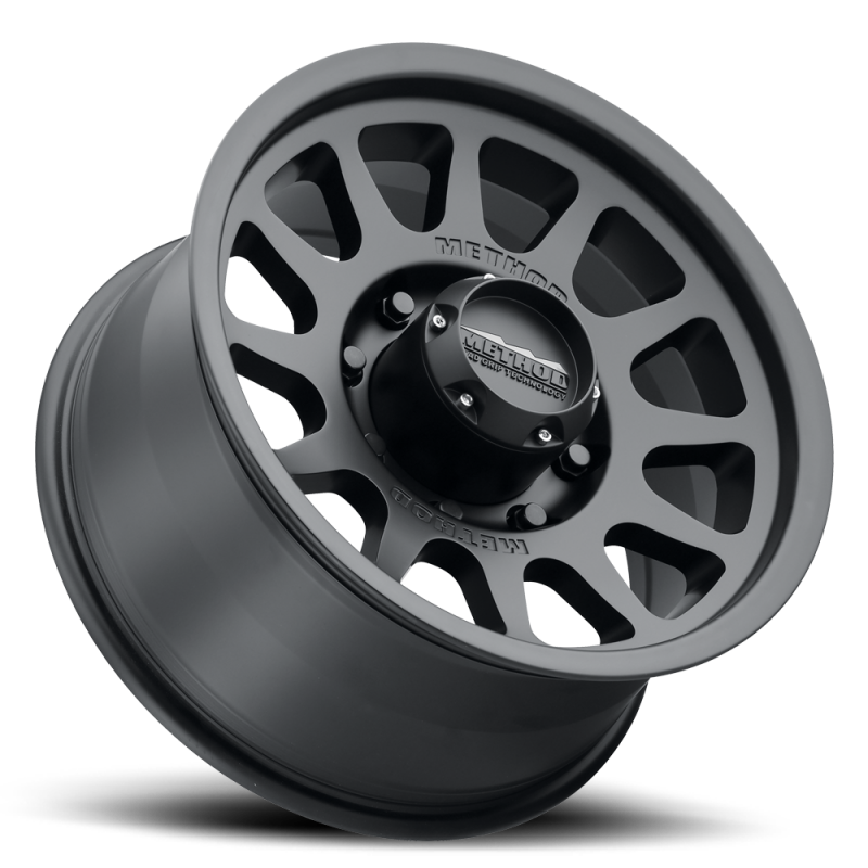 Method MR703 Bead Grip 18x9 12mm Offset 8x6.5 130.81mm CB - Matte Black - MR70389080512 Photo - Primary