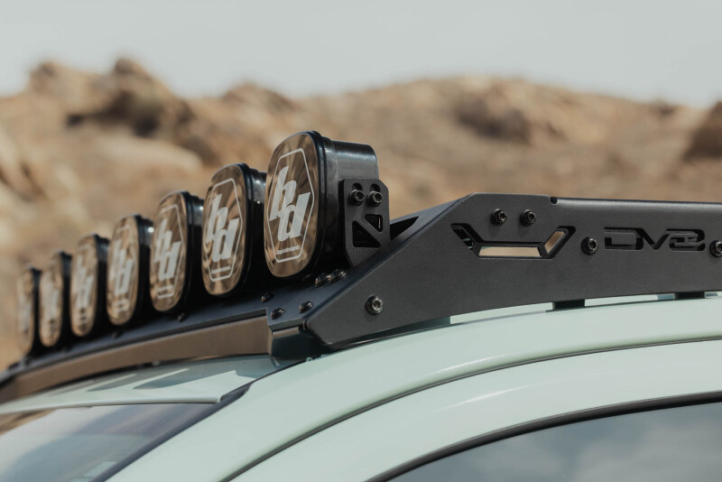 DV8 Baja Designs Linkable Lightbar Mount for DV8 Roof Rack Light Option - RRLB-01L Photo - Close Up