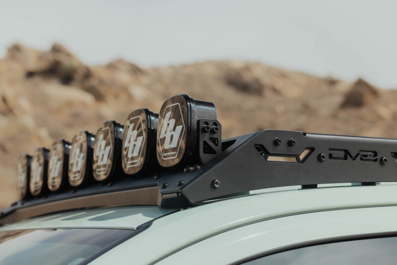 DV8 Baja Designs Linkable Lightbar Mount for DV8 Roof Rack Light Option - RRLB-01L Photo - Close Up