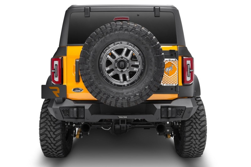 Go Rhino 21-26 Ford Bronco Trailline Rear Full Width Bumper - 271400T Photo - Mounted