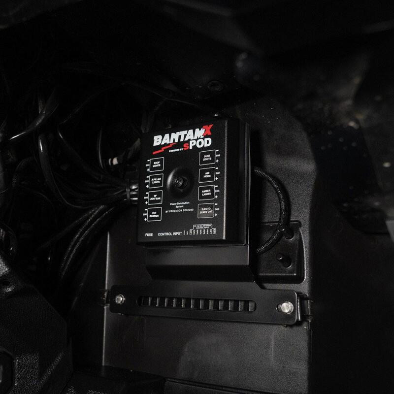sPOD 2022+ Polaris RZR Pro R BantamX Switch Panel Kit - Amber - 870129 Photo - Close Up