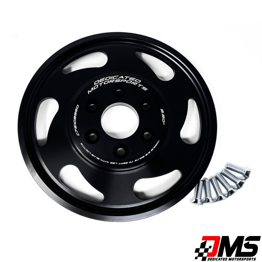 DMS 9.60" 20% Lower Pulley - C7 Z06 Corvette LT4 (DMS960C7)