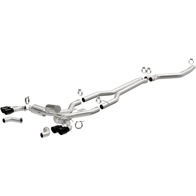 MagnaFlow BMW SPEQ Series Cat-Back Exhaust System Black Chrome - 19828 Photo - Primary