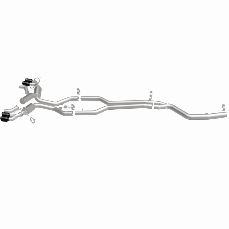 MagnaFlow BMW SPEQ Series Cat-Back Exhaust System Black Chrome - 19828 360 Degree Image Set