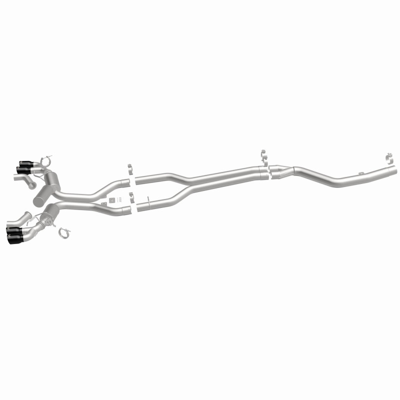 MagnaFlow BMW SPEQ Series Cat-Back Exhaust System Black Chrome - 19828 360 Degree Image Set