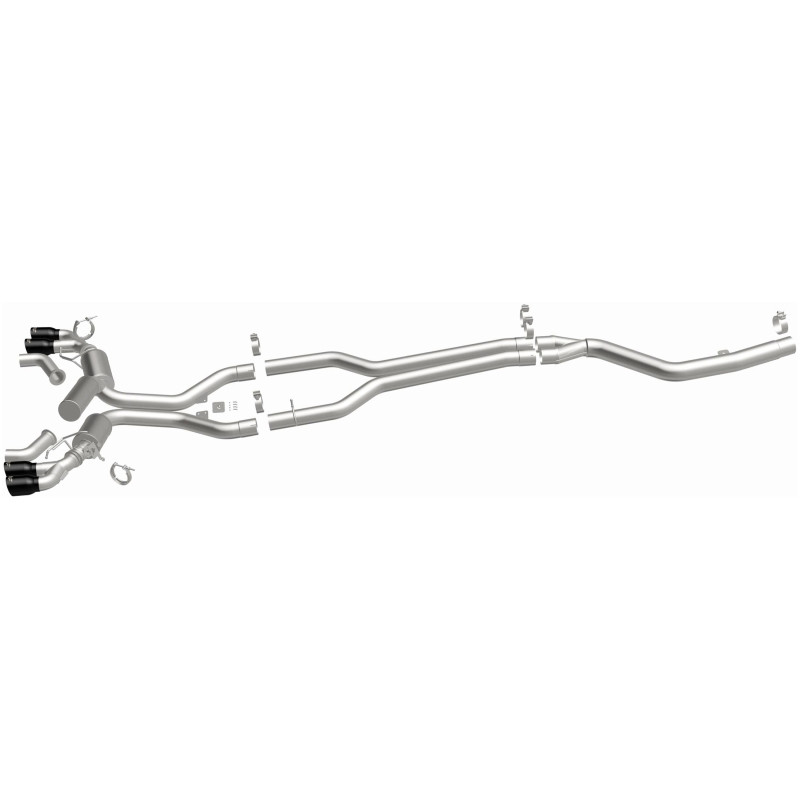 MagnaFlow BMW SPEQ Series Cat-Back Exhaust System Black Chrome - 19828 Photo - out of package