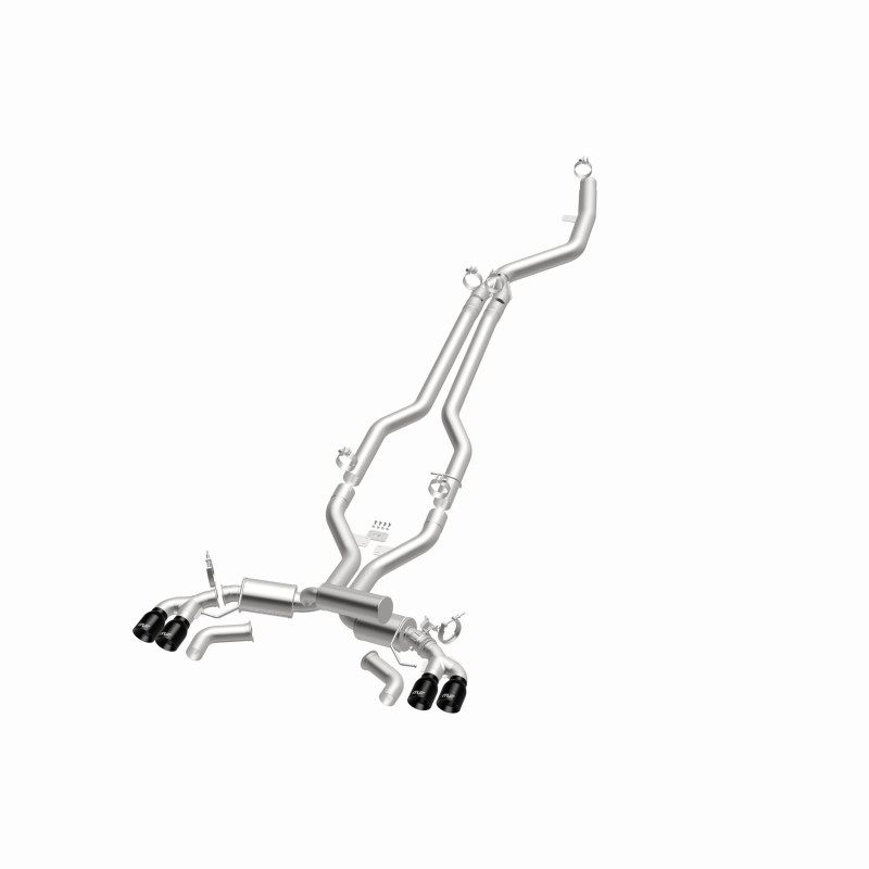 MagnaFlow BMW SPEQ Series Cat-Back Exhaust System Black Chrome - 19828 360 Degree Image Set