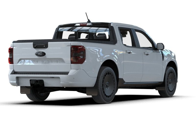 Rally Armor 22-26 22-26 Ford Maverick  Black UR Mud Flaps White Logo - MF145-UR-BLK-WH User 2