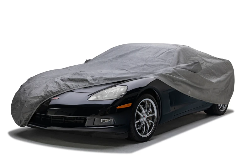 Covercraft 26 Porsche Taycan Custom 5-Layer Indoor Car Cover - Gray - C19002IC Photo - Primary