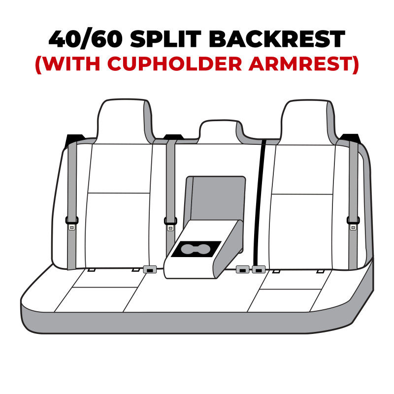 Covercraft 23-26 Toyota Corolla Endura PrecisionFit Custom Second Row Seat Covers - GTT4529ENBK Photo - out of package