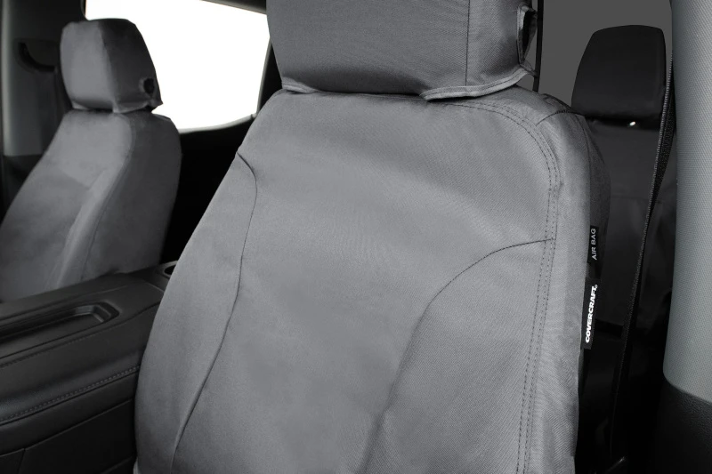Covercraft 19-26 Mercedes-Benz Sprinter Enduro Waterproof Custom Front Row Seat Covers-Grey - SS2541WFGY Photo - out of package