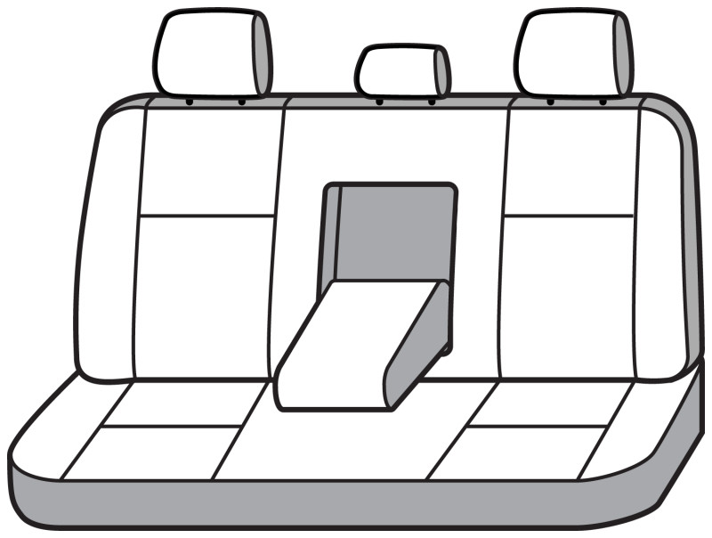 Covercraft 21-25 Lexus ES350 ES300 Polycotton SeatSaver Custom Second Row Seat Covers - SS7609PCTP Photo - out of package