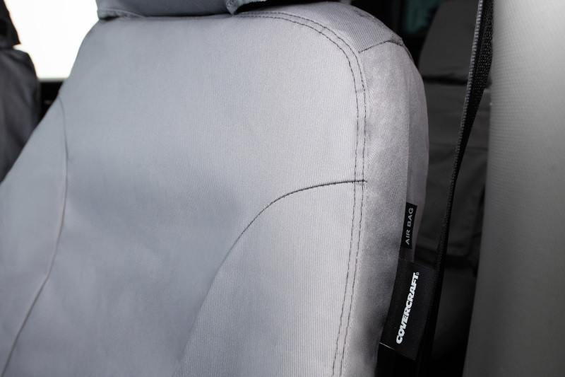 Covercraft 15-21 Ford Transit Polycotton SeatSaver Custom Third Row Seat Covers-Grey - SS8482PCGY Photo - out of package
