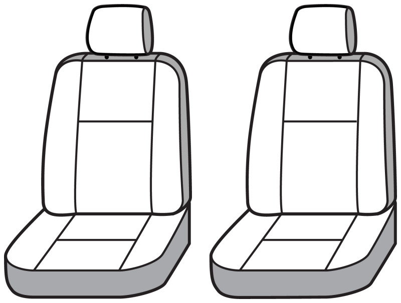 Covercraft 07-09 Dodge Nitro Carhartt Super Dux SeatSaver Custom Front Row Seat Covers - SSC2408COBK Photo - out of package