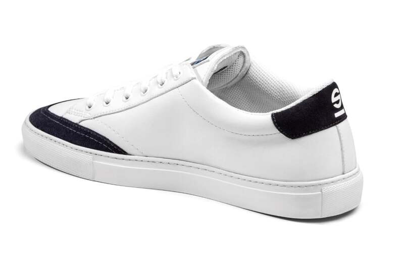 Sparco Shoe S-Time 44 - White/Navy - 0012B3MR44BIBM Photo - Close Up