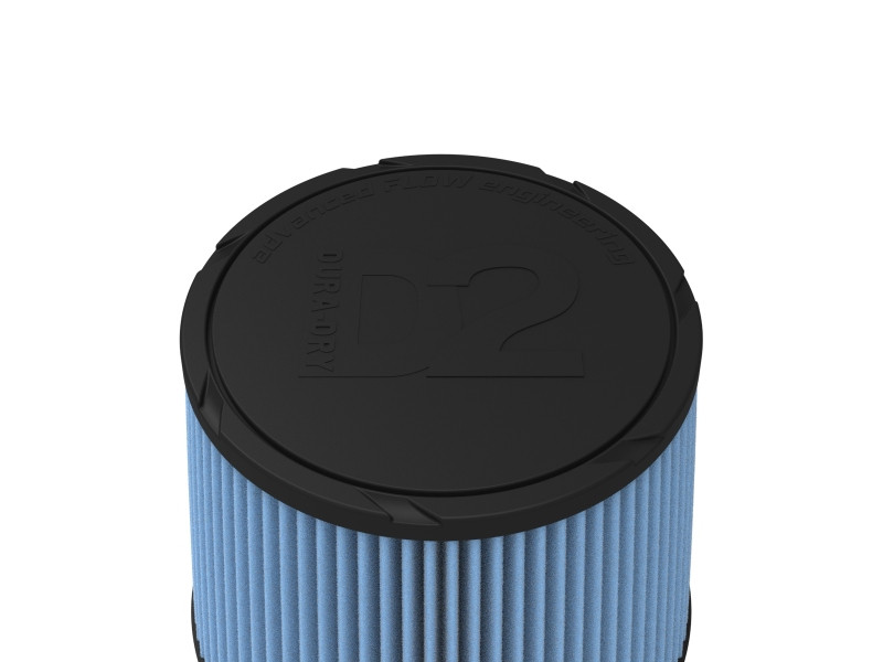 aFe Magnum FORCE Intake Replacement Air Filter w/ D2 Dry Media 4-1/2inF x8-1/2inB x7inT x6-3/4inH - 21-90047V Photo - Unmounted