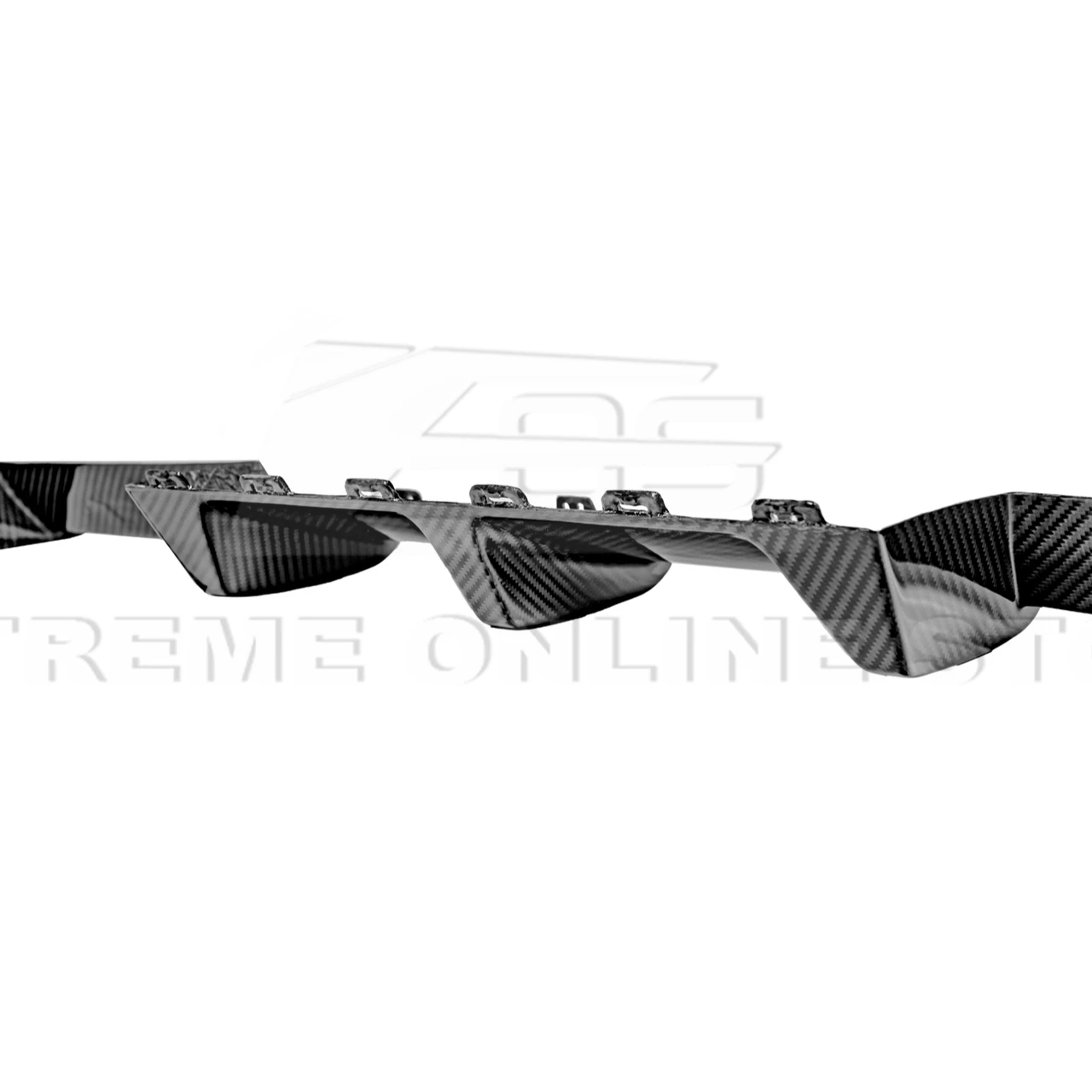 EOS Carbon Fiber Rear Diffuser - 2023+ BMW M2 G87 (DIFF-896-BKCF)