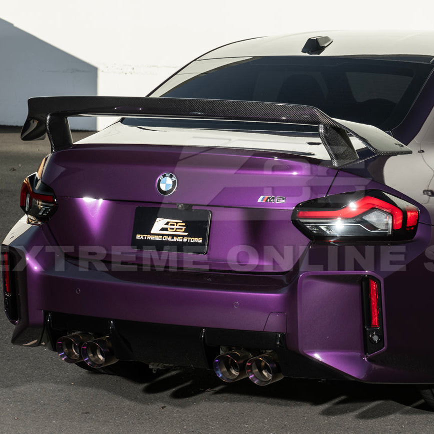 EOS Carbon Fiber M Performance High Wing Rear Spoiler - 2023+ BMW M2 G87