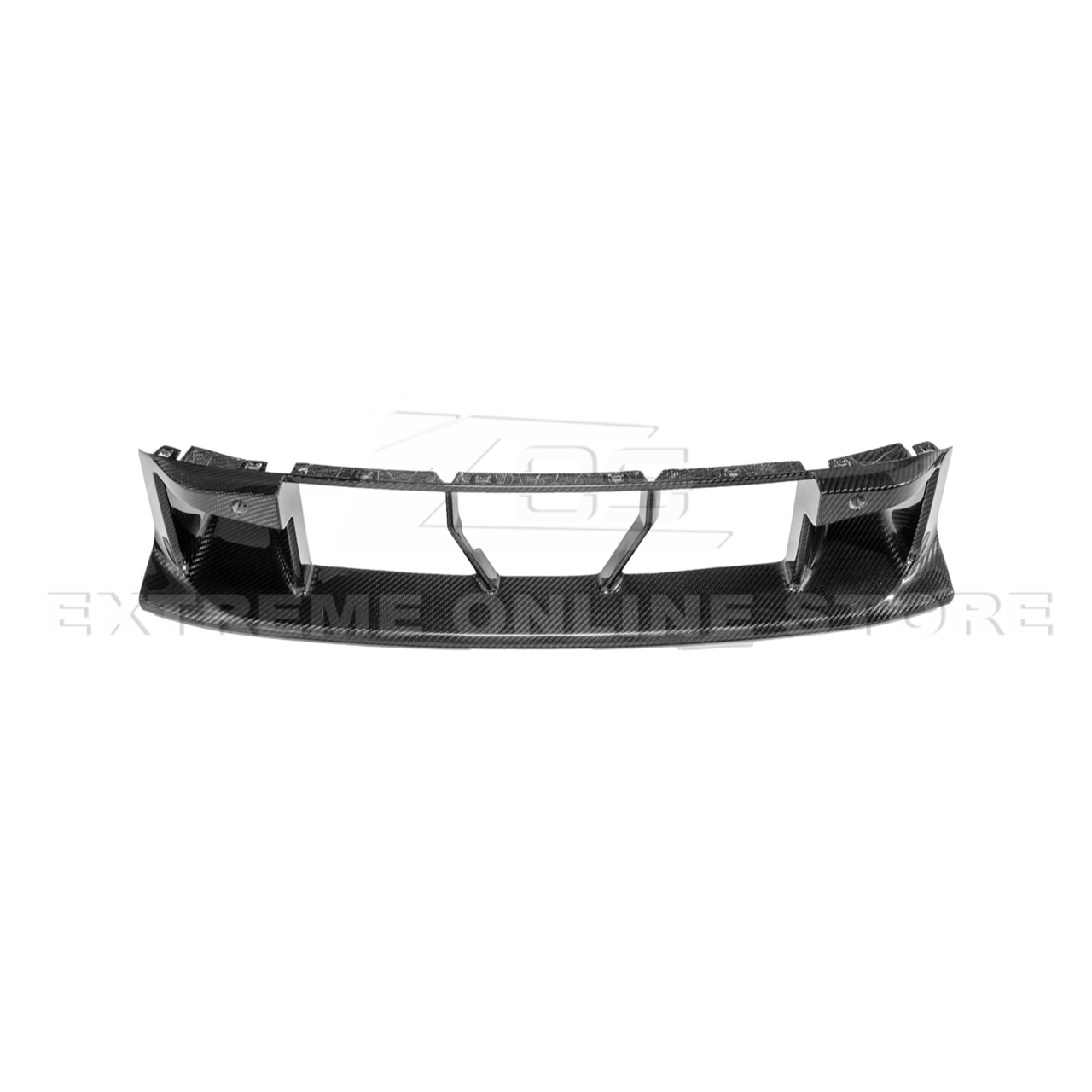 EOS Carbon Fiber Front Lower Grille - 2023+ BMW M2 G87 (GRILL-991-BKCF)