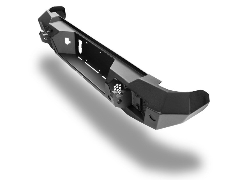 Go Rhino 20-26 Jeep Gladiator JT Crew Cab Trailline Rear Full Width Bumper - Tex. Blk - 275120T Photo - Mounted