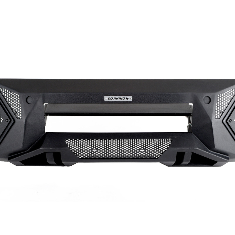 Go Rhino 22-26 GM Silverado/Sierra 1500 Element Front Bumper w/ Power Bar - Tex. Blk - 341861T Photo - Close Up