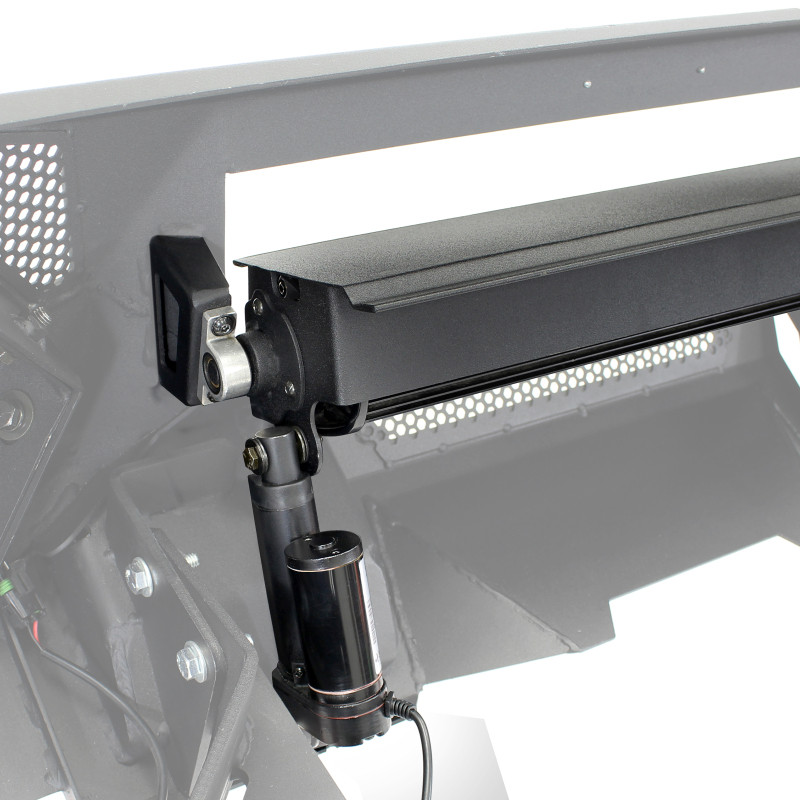 Go Rhino 22-26 GM Silverado/Sierra 1500 Element Front Bumper w/ Power Bar - Tex. Blk - 341861T Photo - Close Up