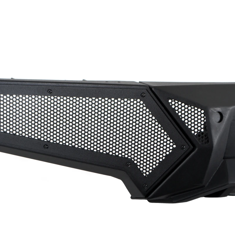 Go Rhino 22-26 GM Silverado/Sierra 1500 Element Frt Bumper w/ Fixed Lightbar Mount - Tex. Blk - 34186T Photo - Close Up