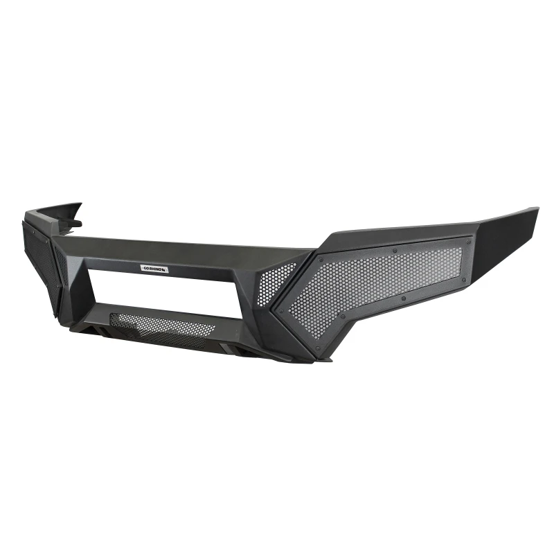 Go Rhino 24-26 Toyota Tacoma (4dr) Element Front Bumper w/ Fixed Light Bar Mount - Tex. Blk - 34392T Photo - Unmounted