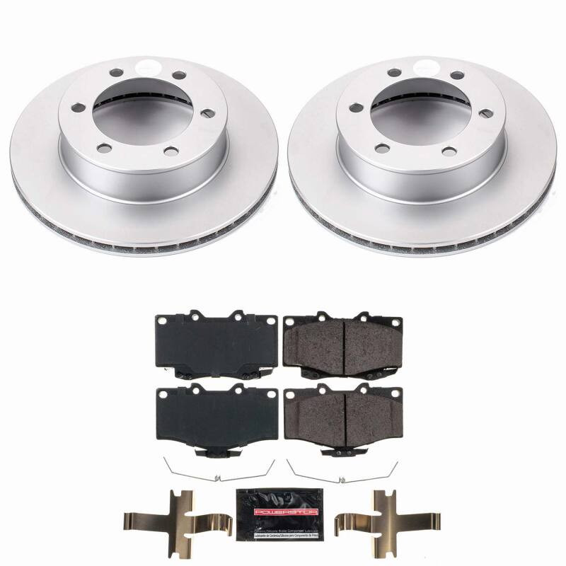 Power Stop 95-02 Toyota 4Runner Front Z23 Coated Brake Kit - CPK1233-23 User 1