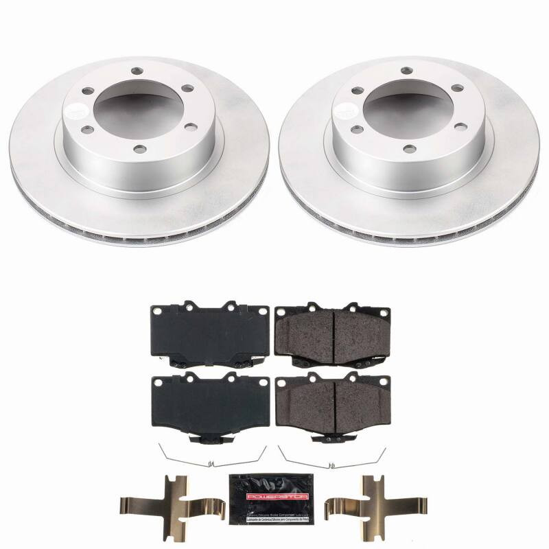Power Stop 95-02 Toyota 4Runner Front Z23 Coated Brake Kit - CPK1236-23 User 1