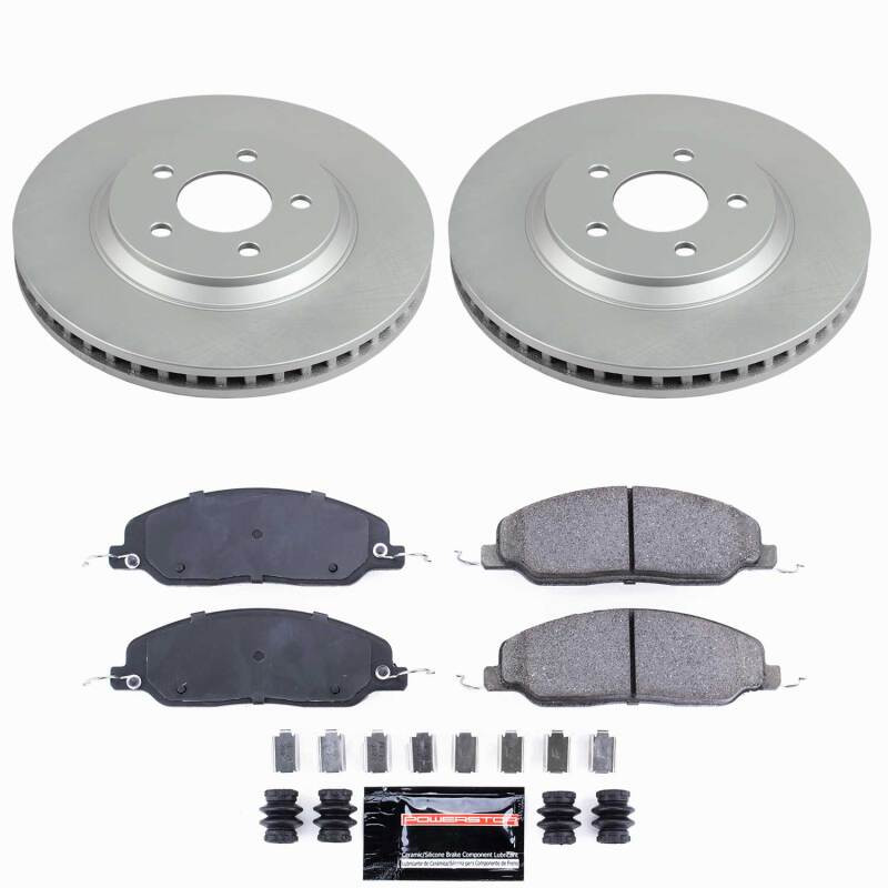 Power Stop 05-10 Ford Mustang Front Z23 Coated Brake Kit - CPK1380-23 Photo - Primary