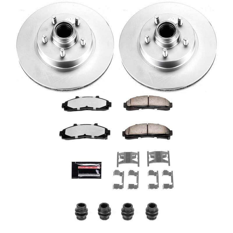 Power Stop 95-01 Ford Explorer Front Z36 Coated Truck & Tow Brake Kit - CPK1854-36 Photo - Primary
