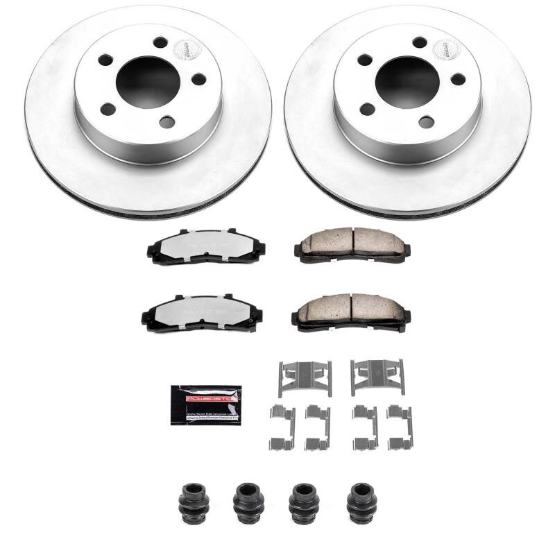 Power Stop 95-01 Ford Explorer Front Z36 Coated Truck & Tow Brake Kit - CPK1860-36 Photo - Primary
