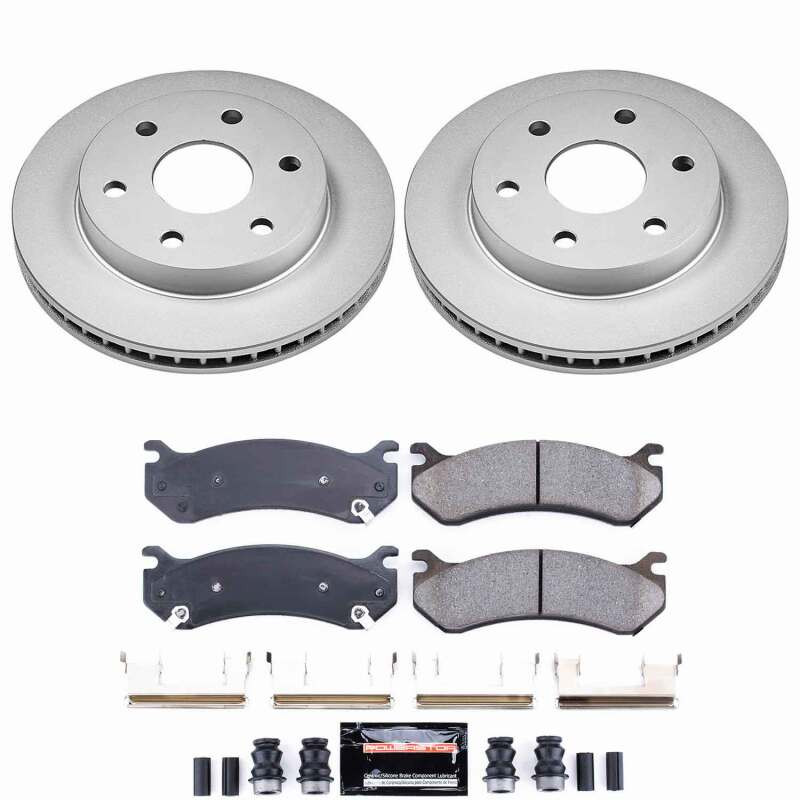 Power Stop 02-06 Cadillac Escalade Front Z23 Coated Brake Kit - CPK2009-23 Photo - Primary