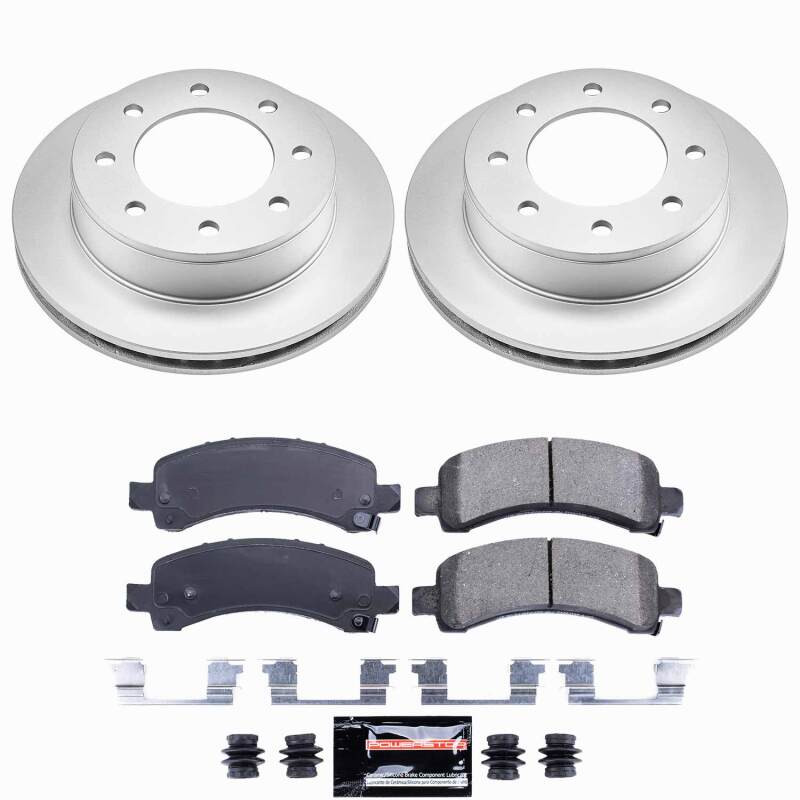 Power Stop 03-20 Chevrolet Express 2500 Rear Z23 Coated Brake Kit - CPK2039-23 Photo - Primary