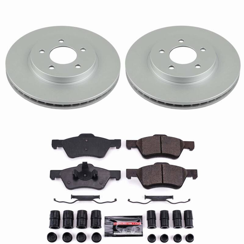 Power Stop 05-10 Ford Escape Front Z23 Coated Brake Kit - CPK4580-23 Photo - Primary
