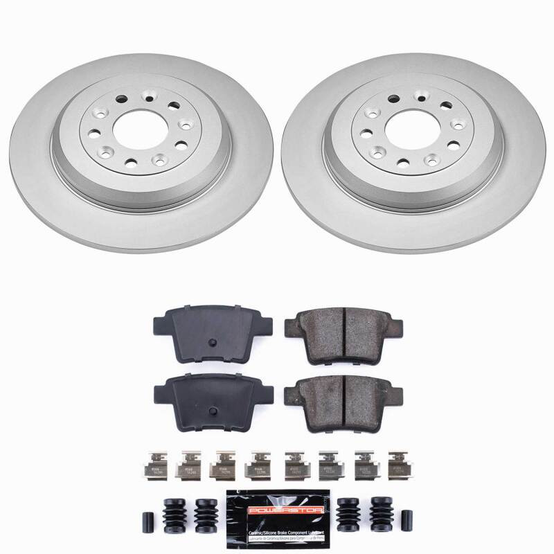 Power Stop 05-07 Ford Five Hundred Rear Z23 Coated Brake Kit - CPK4600-23 Photo - Primary