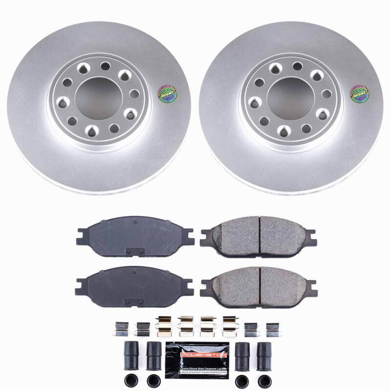 Power Stop 99-03 Ford Windstar Front Z23 Coated Brake Kit - CPK5205-23 Photo - Primary