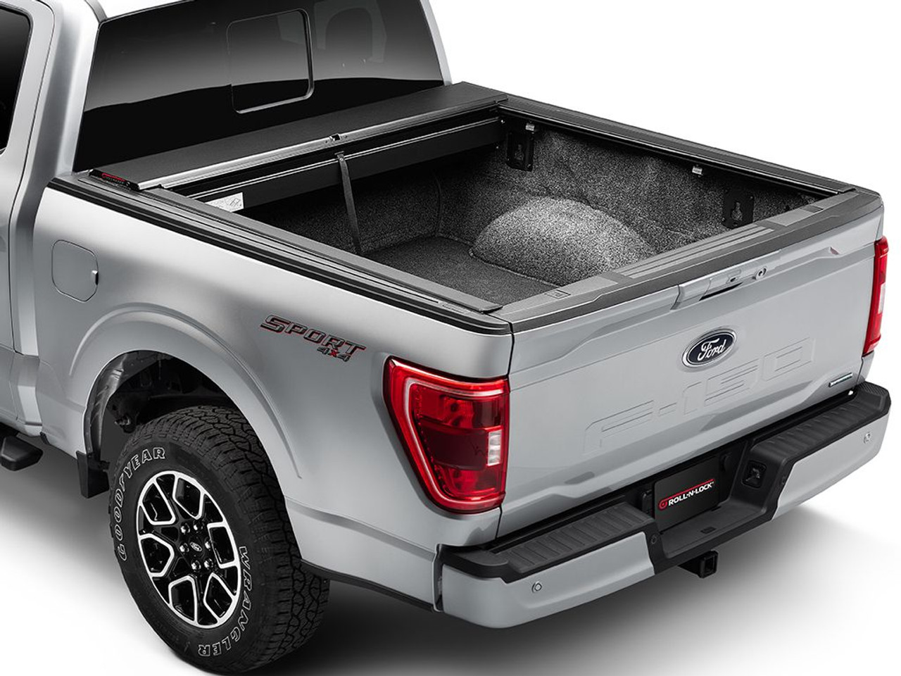 Roll-n-Lock M-Series Locking Retractable Bed Cover - 2021+ Ford Raptor