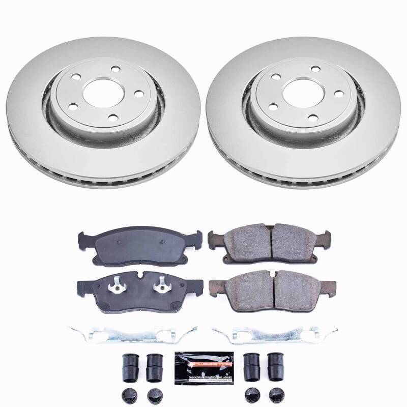 Power Stop 12-20 Dodge Durango Front Z23 Coated Brake Kit - CPK6536-23 Photo - Primary