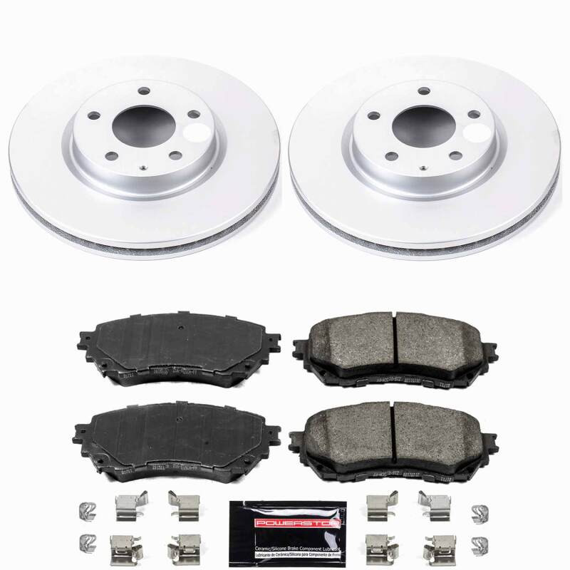 Power Stop 14-18 Mazda 6 Front Z23 Coated Brake Kit - CPK6968-23 Photo - Primary