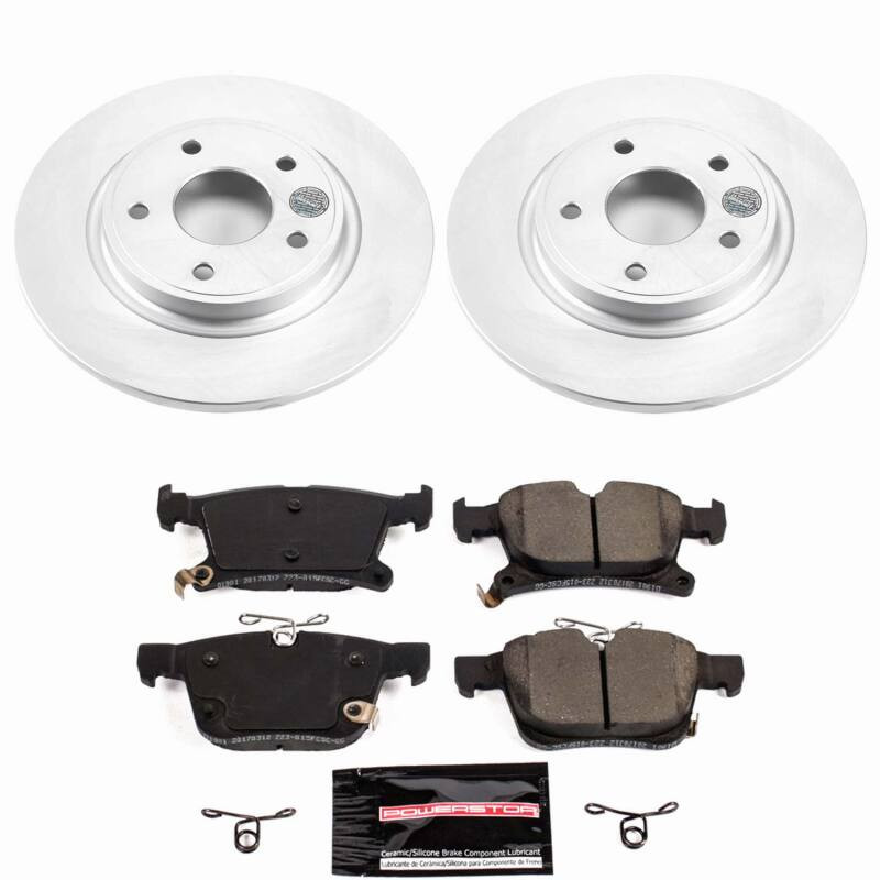 Power Stop 17-25 Chrysler Pacifica Rear Z23 Coated Brake Kit - CPK7845-23 Photo - Primary