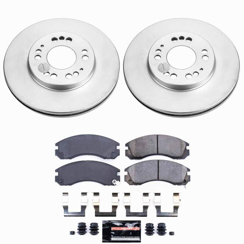 Power Stop 91-96 Dodge Stealth Front Z23 Coated Brake Kit - CPK798-23 Photo - Primary