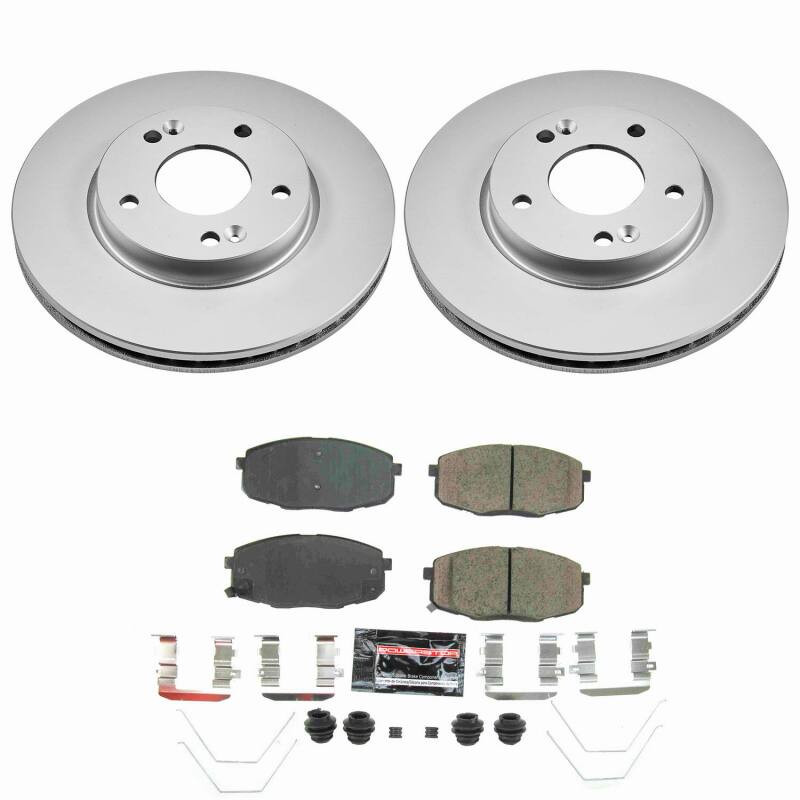 Power Stop 18-23 Hyundai Kona Front Z23 Coated Brake Kit - CPK8279-23 Photo - Primary
