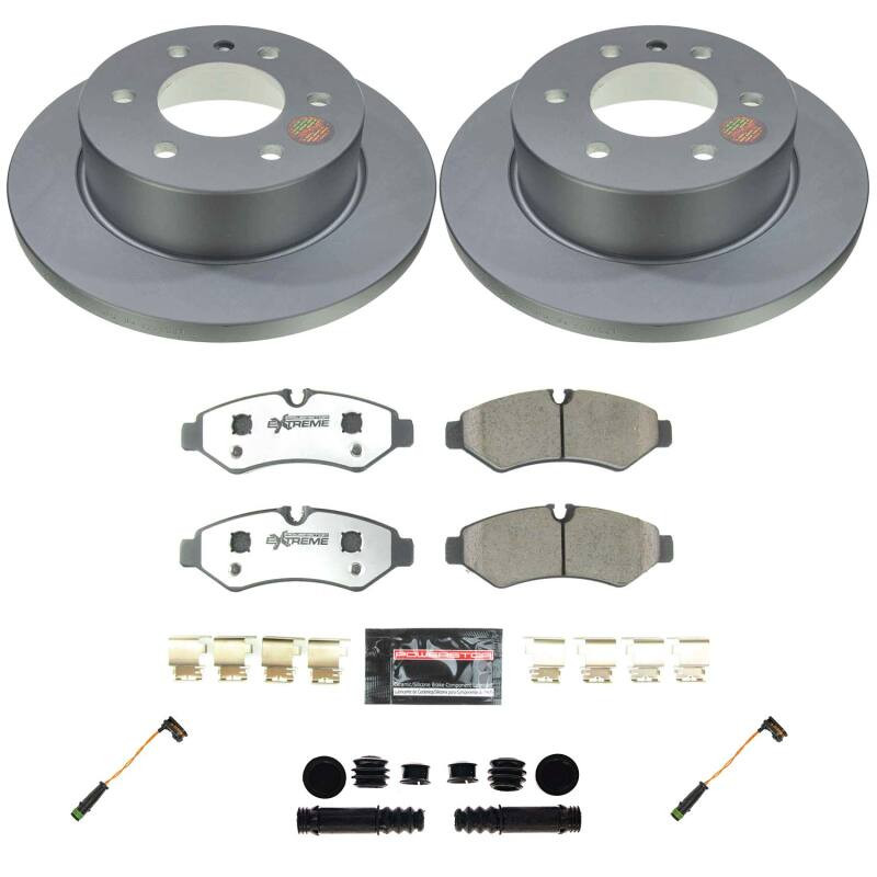 Power Stop 19-20 Freightliner Sprinter 1500 Rear Z36 Coated Truck & Tow Brake Kit - CPK8656-36 Photo - Primary