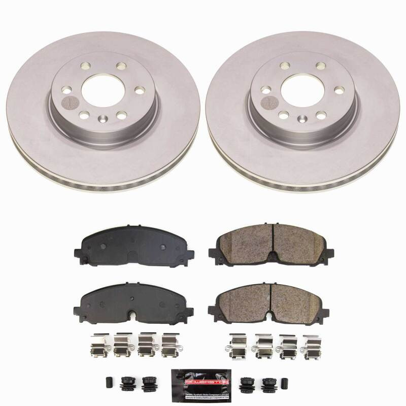 Power Stop 21-22 Chevrolet Colorado Front Z23 Coated Brake Kit - CPK8741-23 Photo - Primary