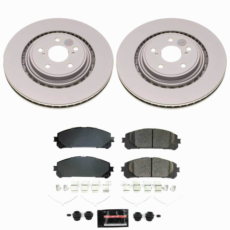 Power Stop 23-25 Lexus RX350 Front Z23 Coated Brake Kit - CPK8753-23 Photo - Primary