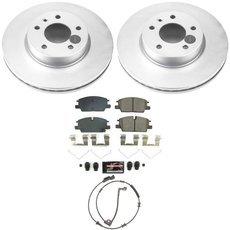Power Stop 20-22 Cadillac CT4 Front Z23 Coated Brake Kit - CPK9075-23 Photo - Primary