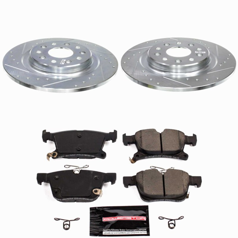 Power Stop 20-25 Chrysler Pacifica Rear Z23 Evolution Brake Kit - K8762 Photo - Primary